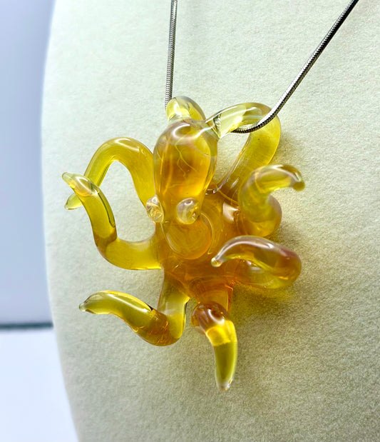 Northstar Yellow Octopus Pendant