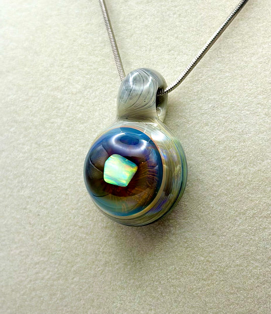 Amazon Night Opal Pendant