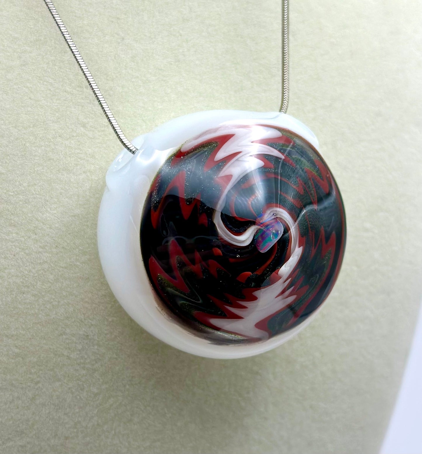 Blazin Wig-Wag Disk Pendant