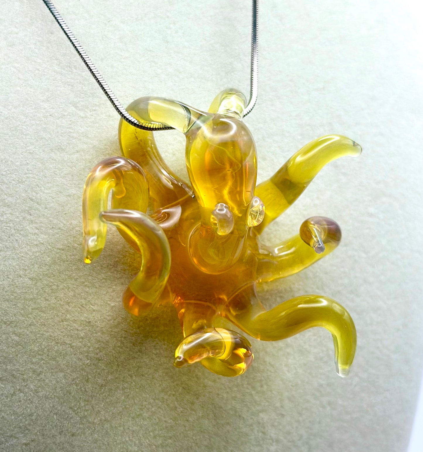 Northstar Yellow Octopus Pendant