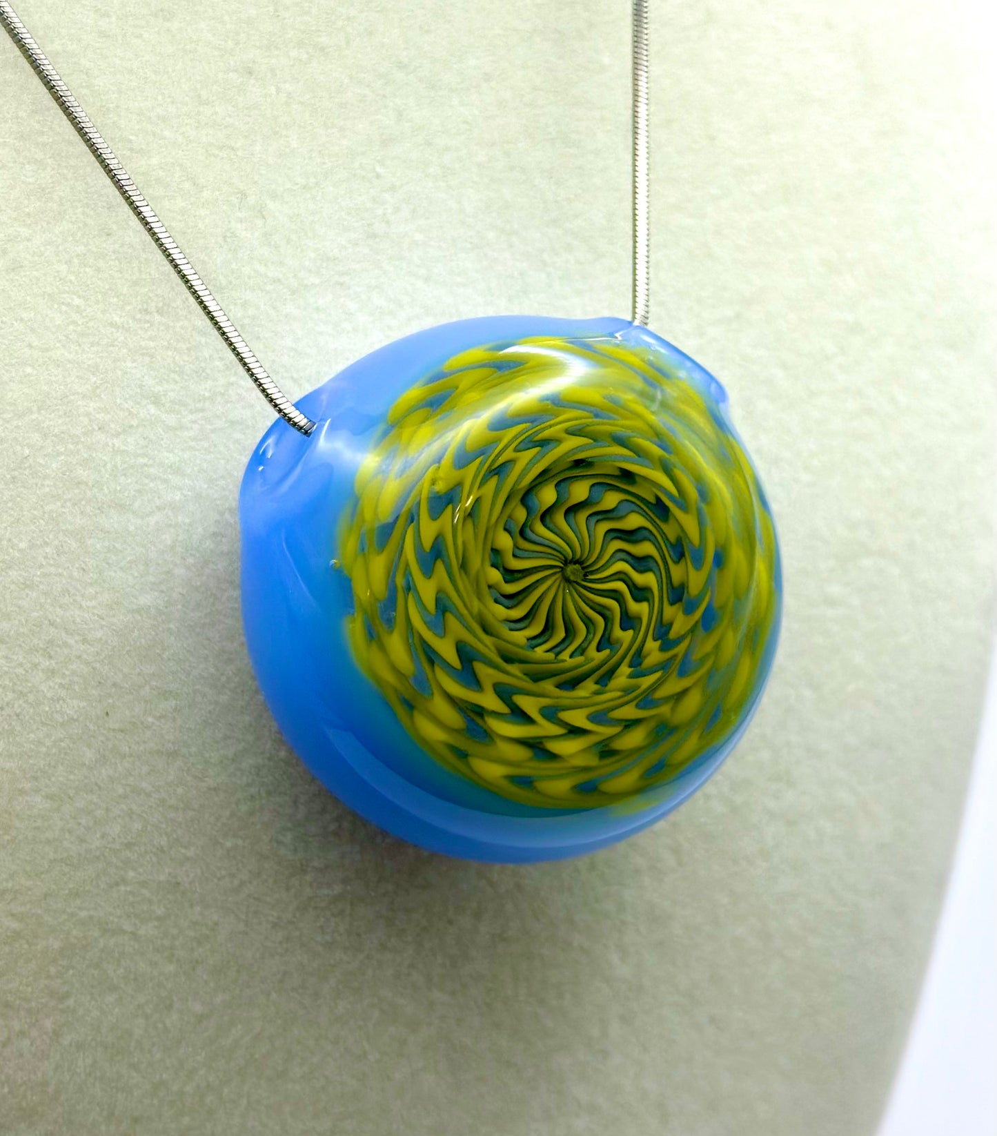 Circus Wig-wag Disk Pendant