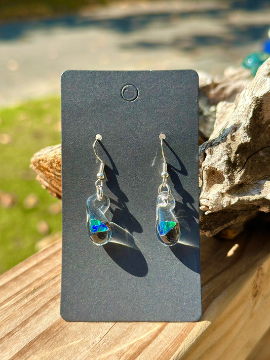 Green Opal Earrings