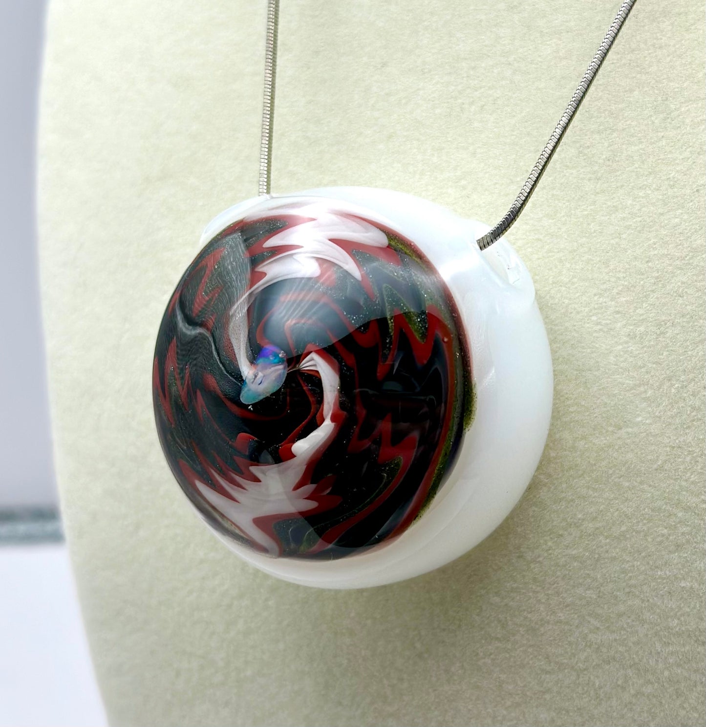 Blazin Wig-Wag Disk Pendant