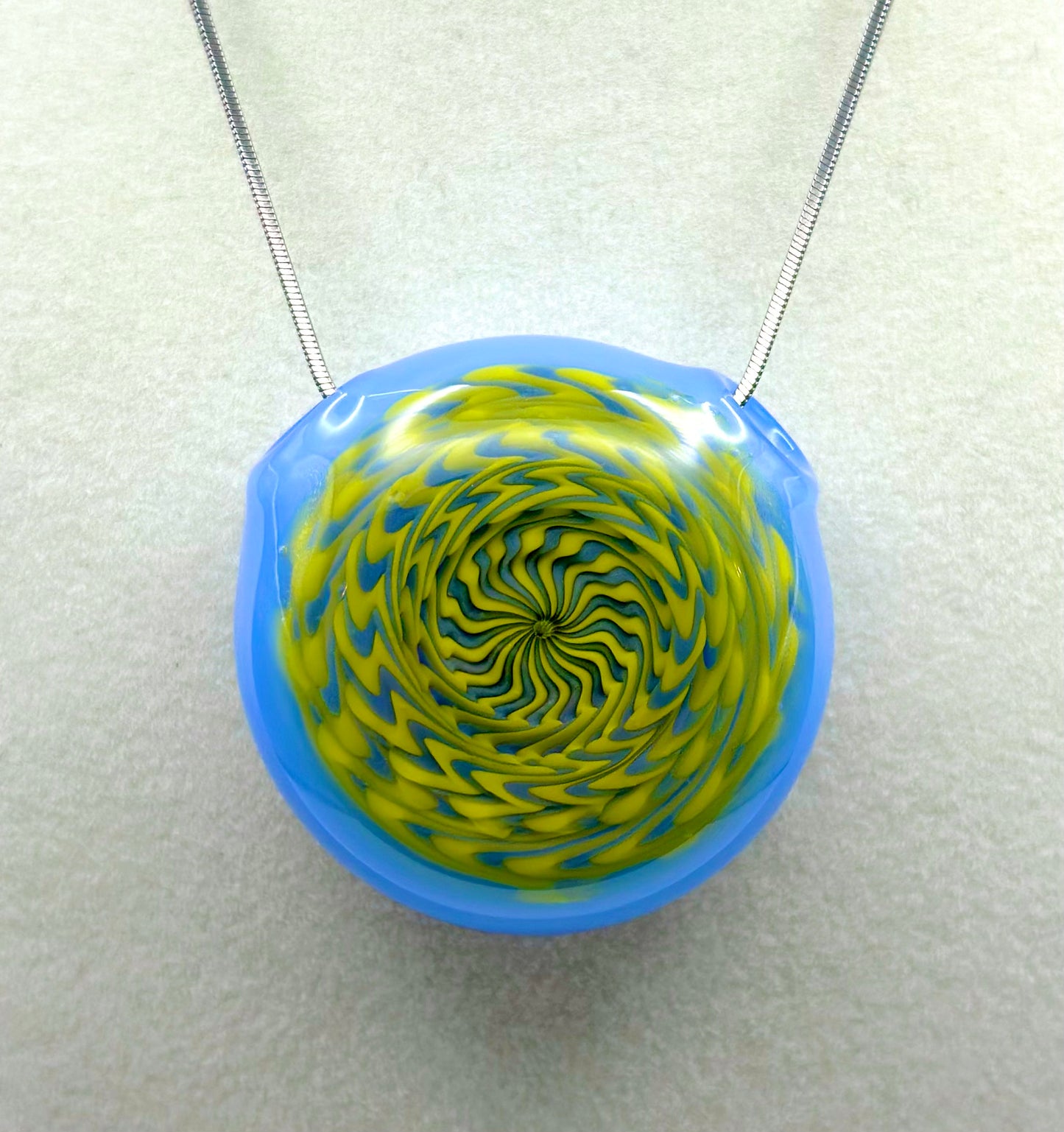 Circus Wig-wag Disk Pendant