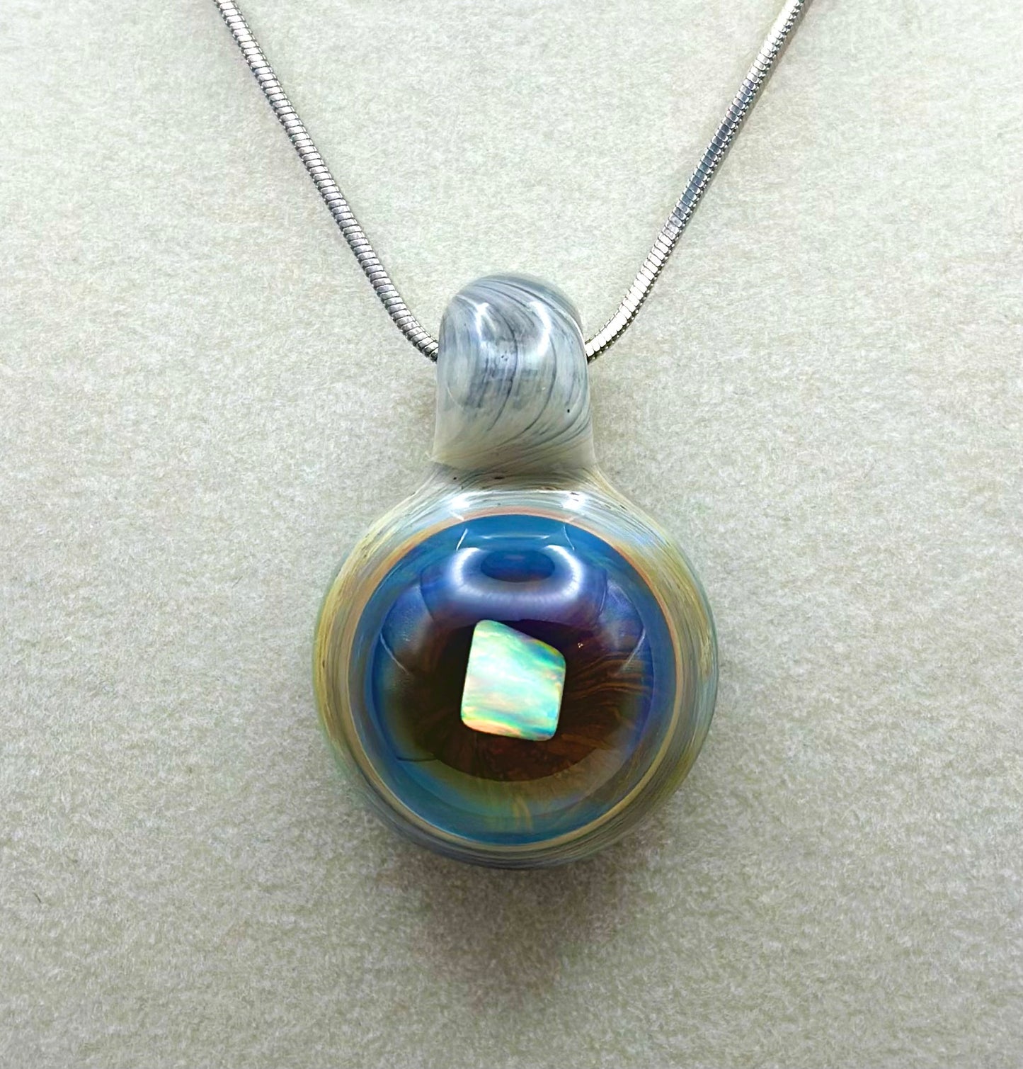 Amazon Night Opal Pendant