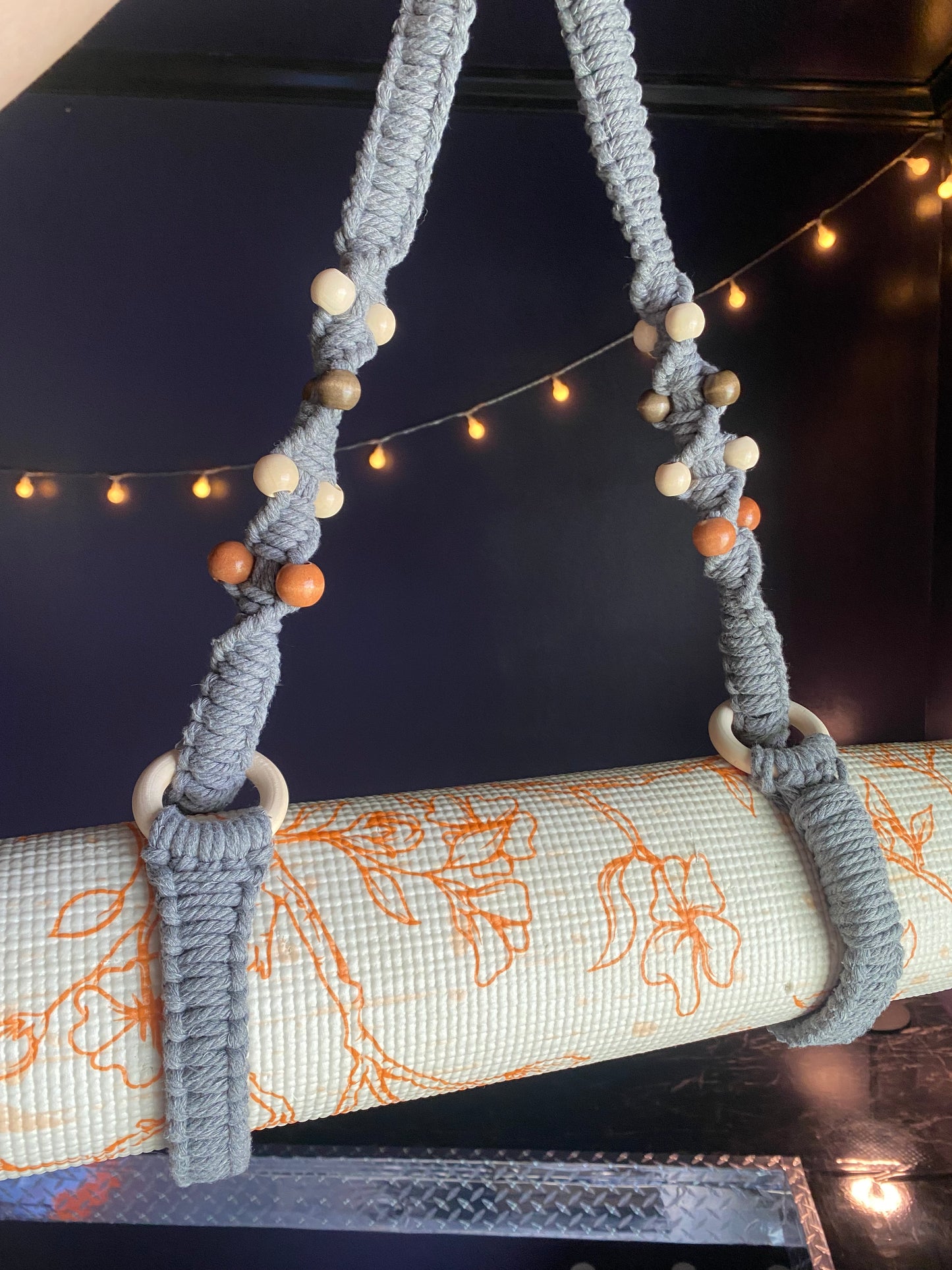 Macrame Yoga Mat Carrier